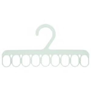 IKEA SLIBB 8-Clip Green Hangers, Practical Space-Saving Set of 2